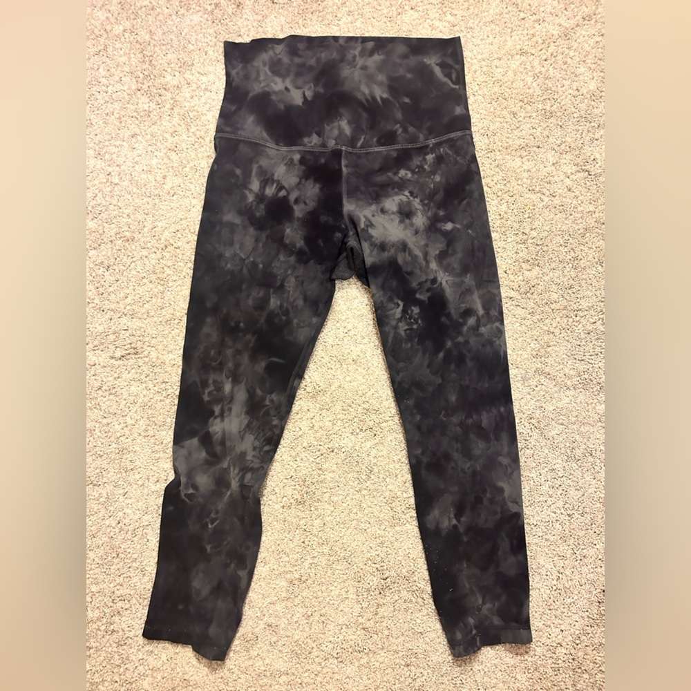 lululemon Align super-high-rise leggings - size 8 - diamond dye grey